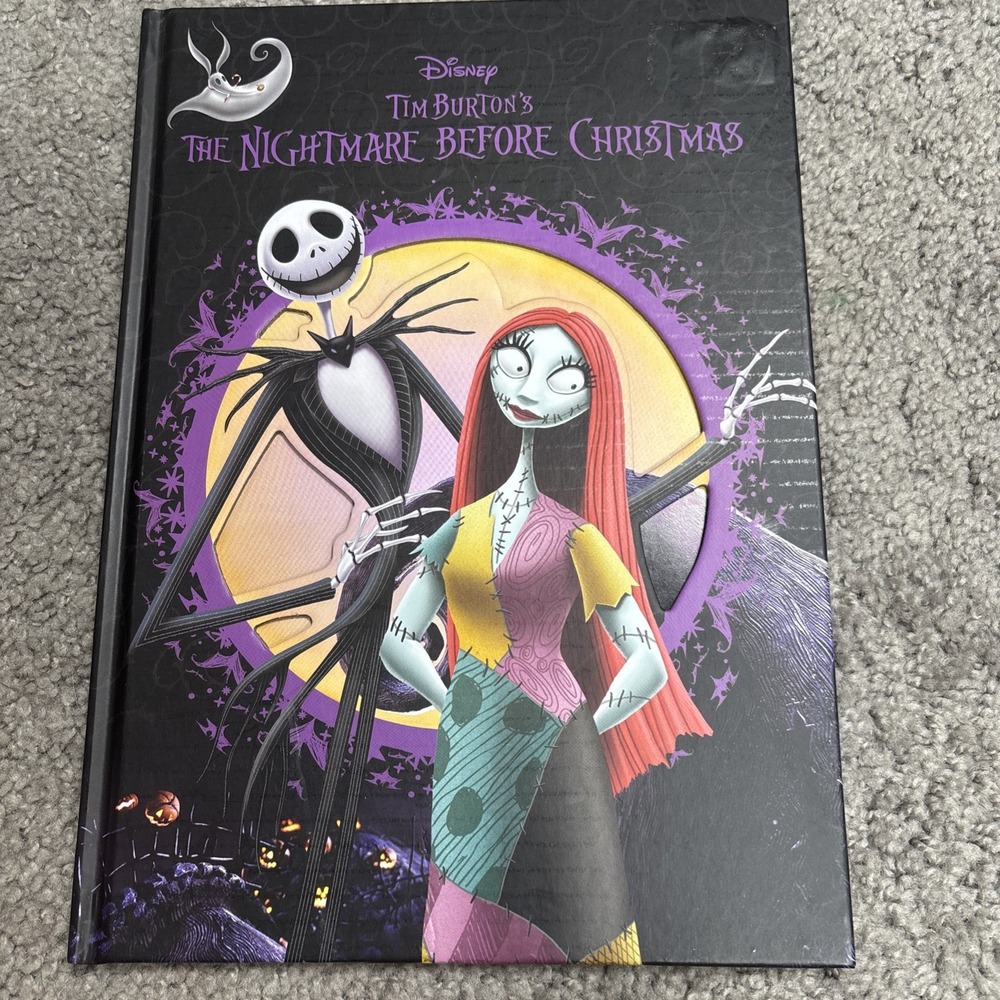 New Disney Die Cut Nightmare‎ Before Christmas Book 1st Print 2024 Gift Present
